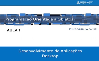 Programação desktop - apresentação